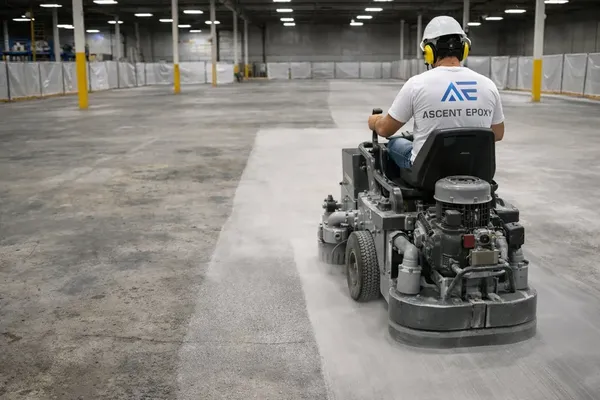 Industrial concrete surface preparation Tampa