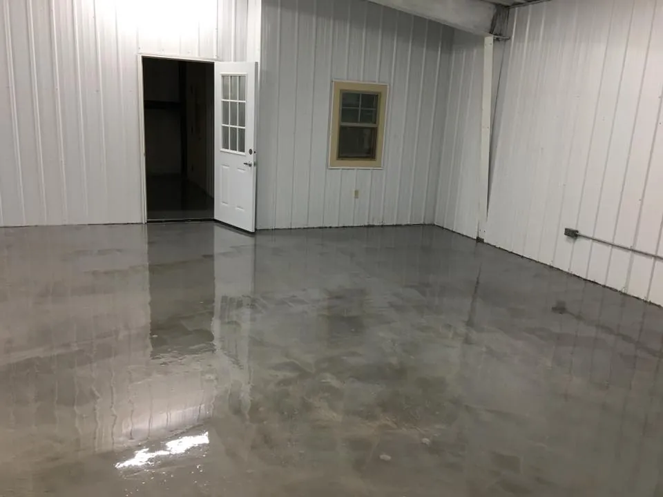 Commercial high traffic epoxy floor Tampa
