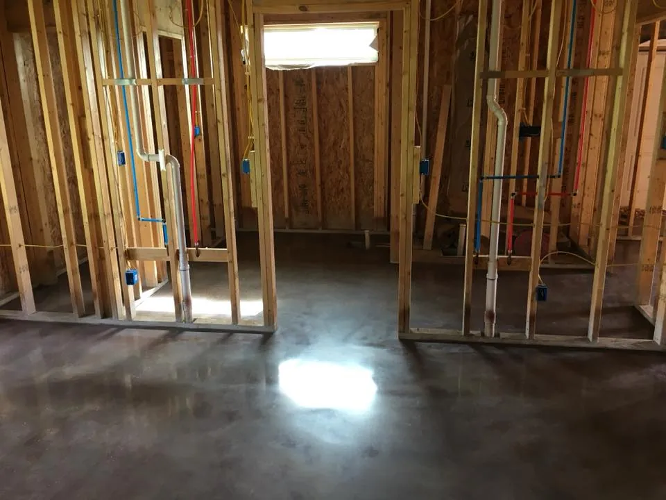 Polished concrete industrial floor Tampa