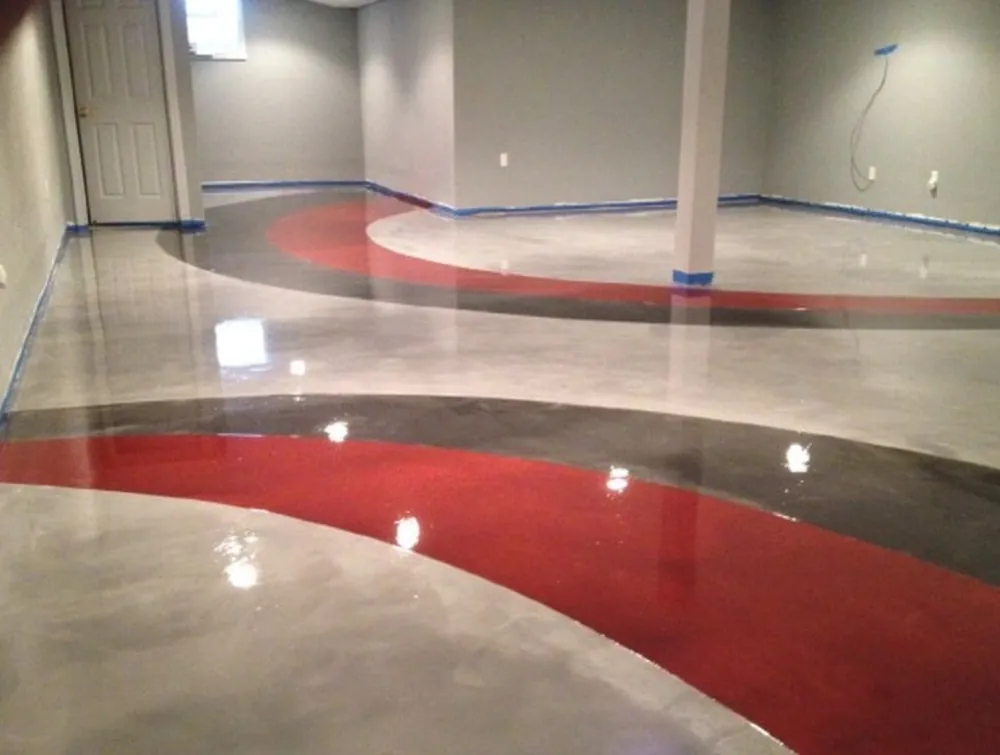 Metallic epoxy floor Tampa