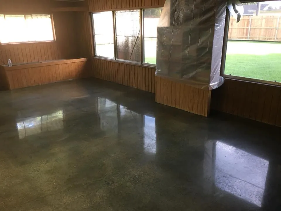 Urethane cement floor coating for industrial facility in Tampa